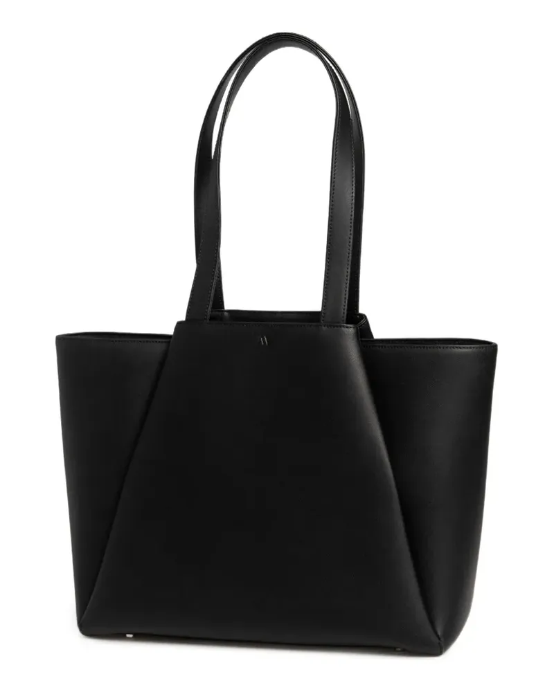 KAAI Midi Pyramid Tote Bag - Schwarz Schwarz