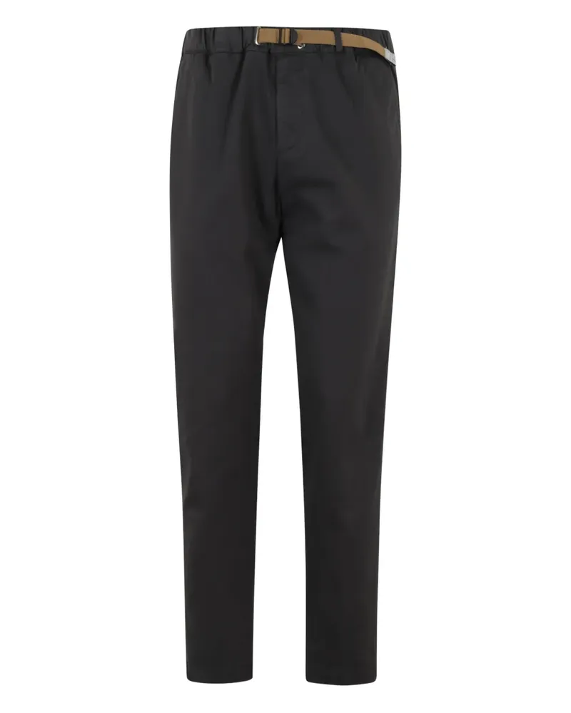 PLAN C Cropped-Hose mit Schnallenverschluss - Schwarz Schwarz