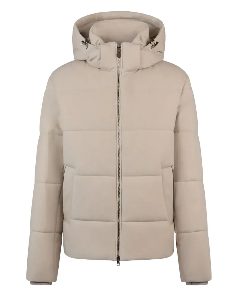 TOD'S Caban hooded jacket - Nude Nude