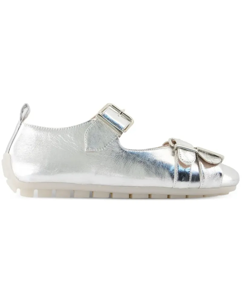 Simone Rocha Ballerinas mit Schnallendetail - Grau Grau