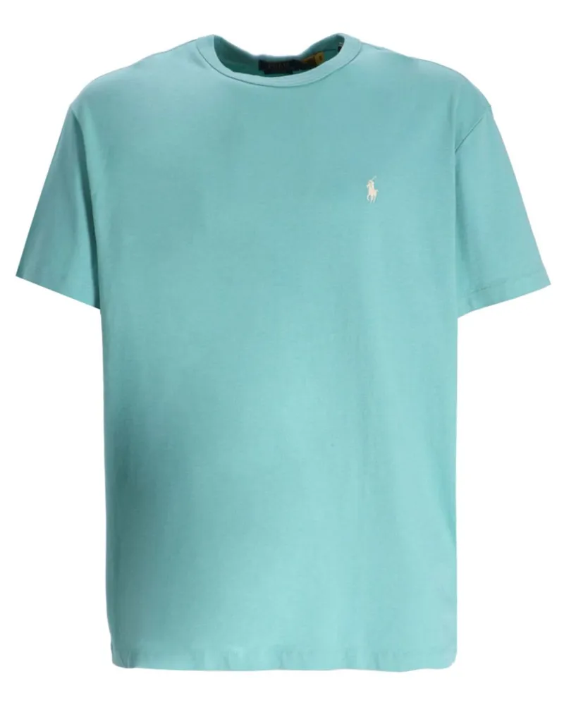 Ralph Lauren T-Shirt mit Polo Pony-Stickerei - Blau Blau