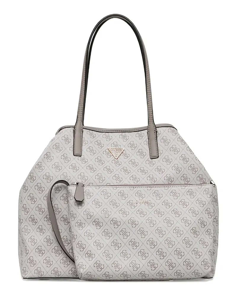 Guess printed tote bag - Grau Grau