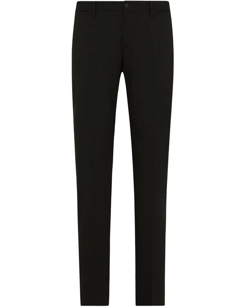 Dolce & Gabbana Klassische Hose - Schwarz Schwarz