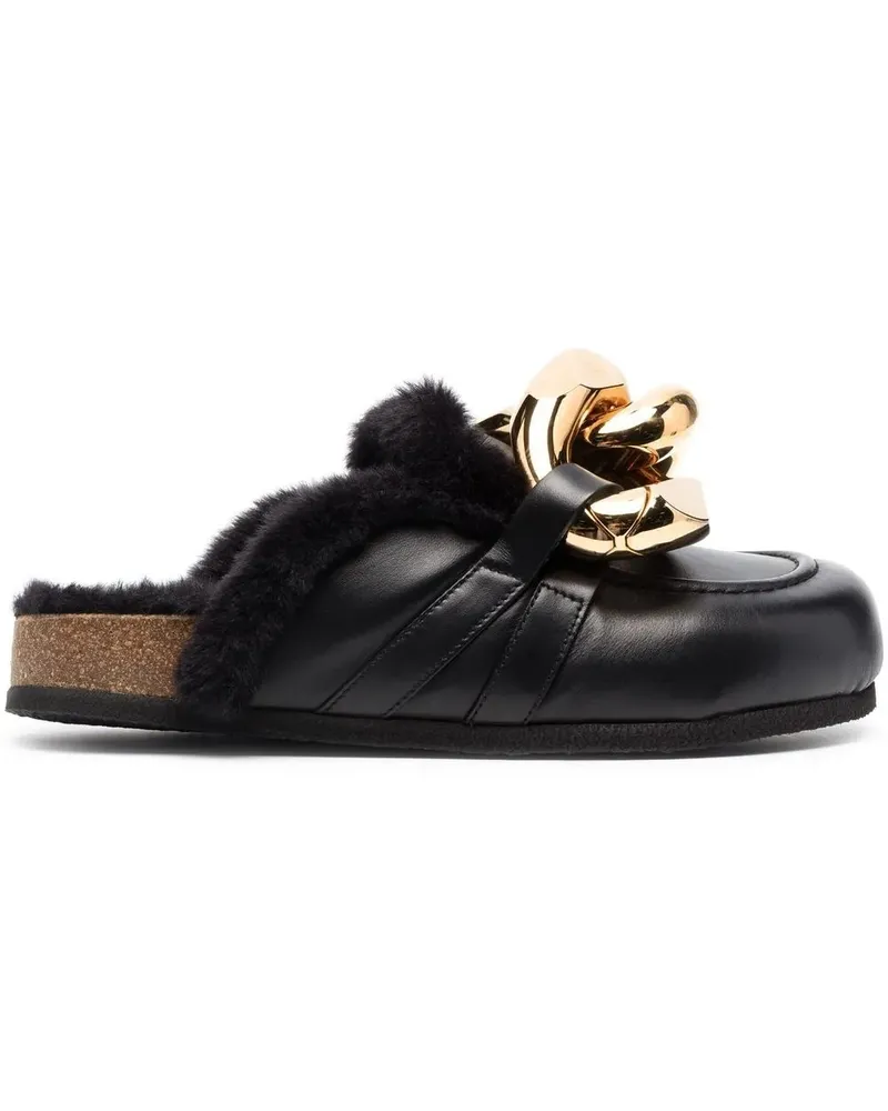 J.W.Anderson Mules aus Leder - Schwarz Schwarz