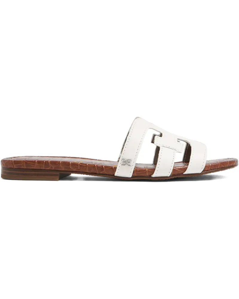 Sam Edelman Flache Sandalen - Weiß Weiß