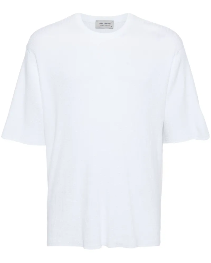 John Smedley Evan T-Shirt - Weiß Weiß