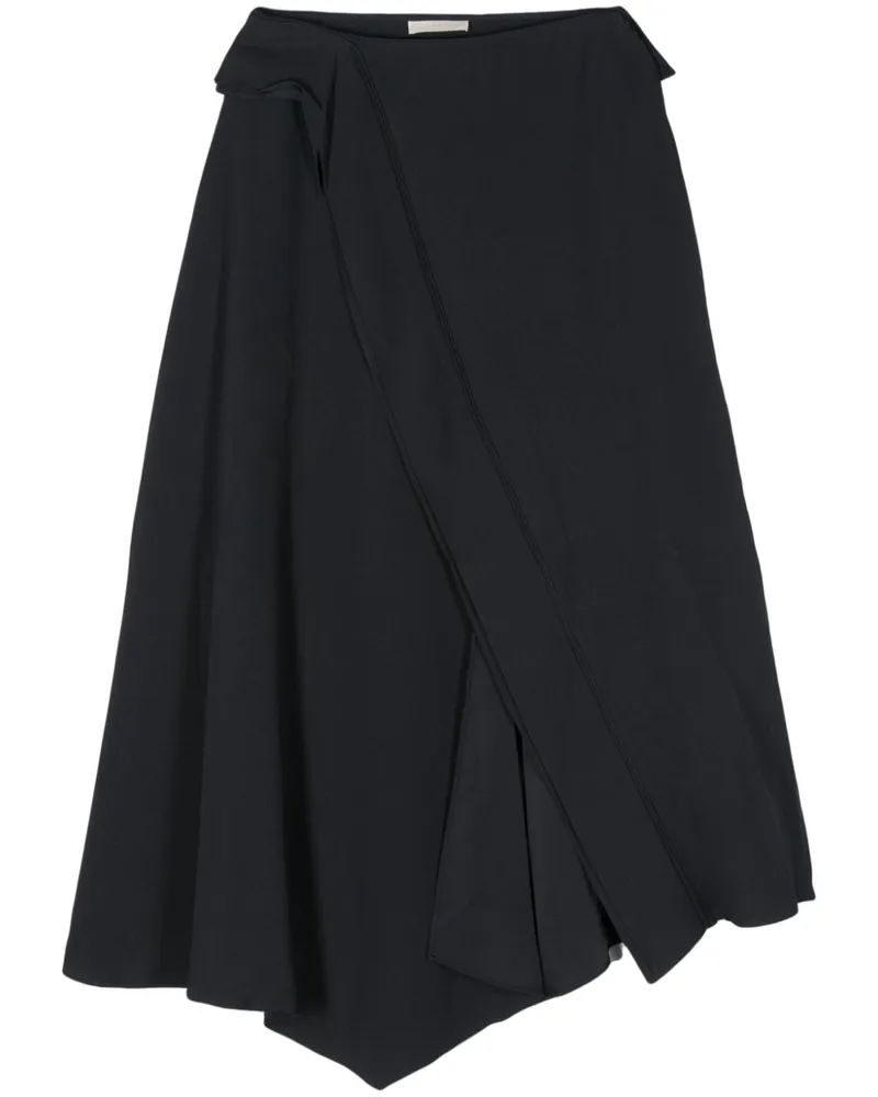 Ulla Johnson Drapierter Violetta Midirock - Blau Blau