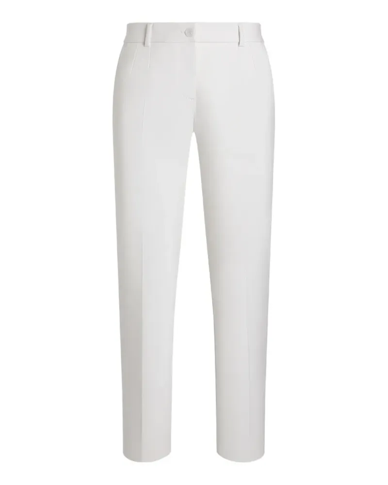 Dolce & Gabbana Klassische Cropped-Hose - Weiß Weiß