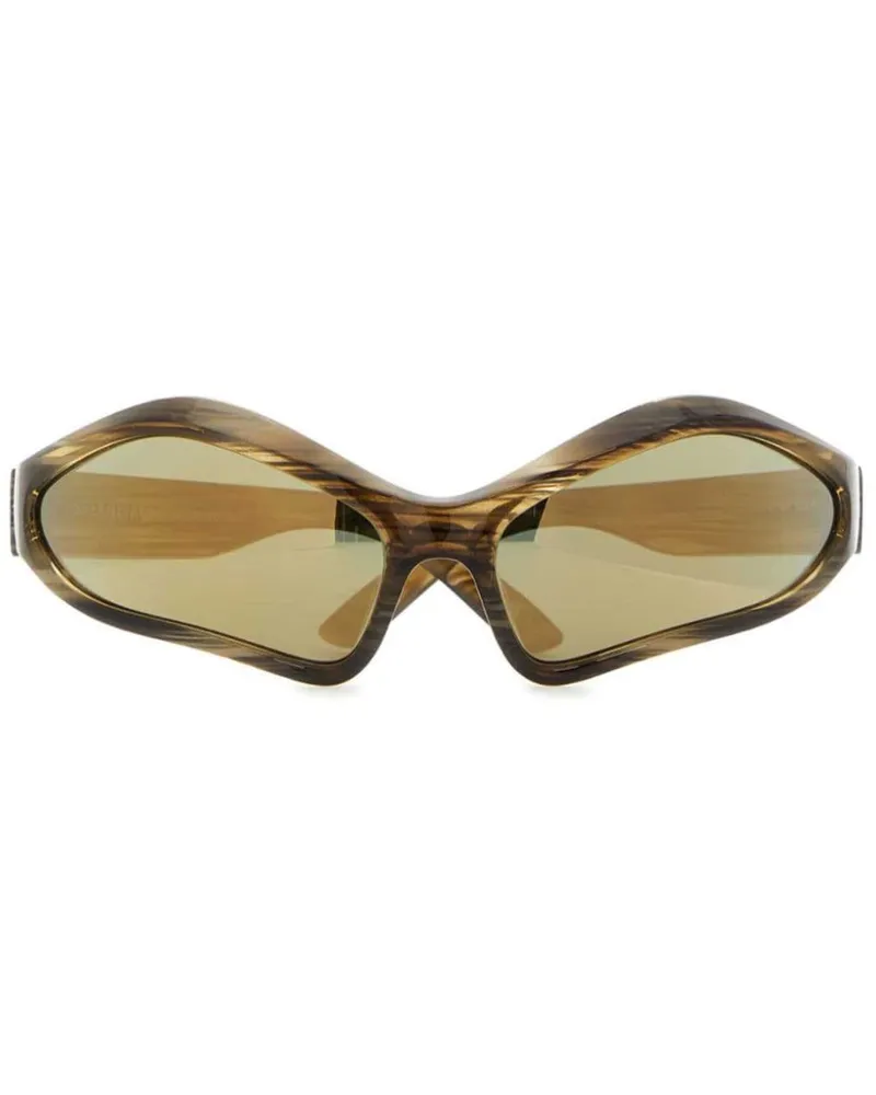 Balenciaga Fennec Sonnenbrille - Braun Braun