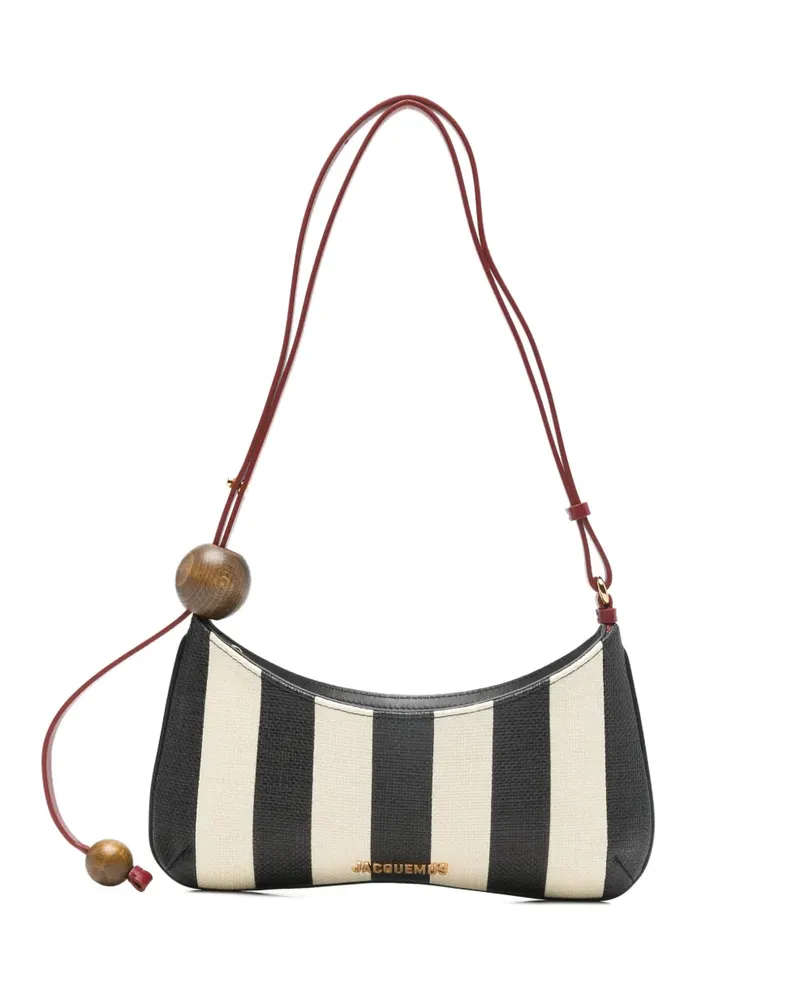 Jacquemus Le Bisou Perle shoulder bag - Schwarz Schwarz