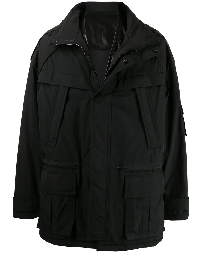 JUUN.J Parka mit Kapuze - Schwarz Schwarz