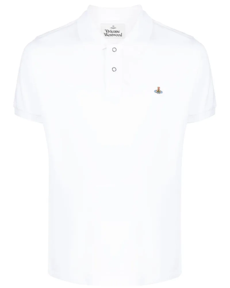 Vivienne Westwood Poloshirt aus Bio-Baumwolle Weiß