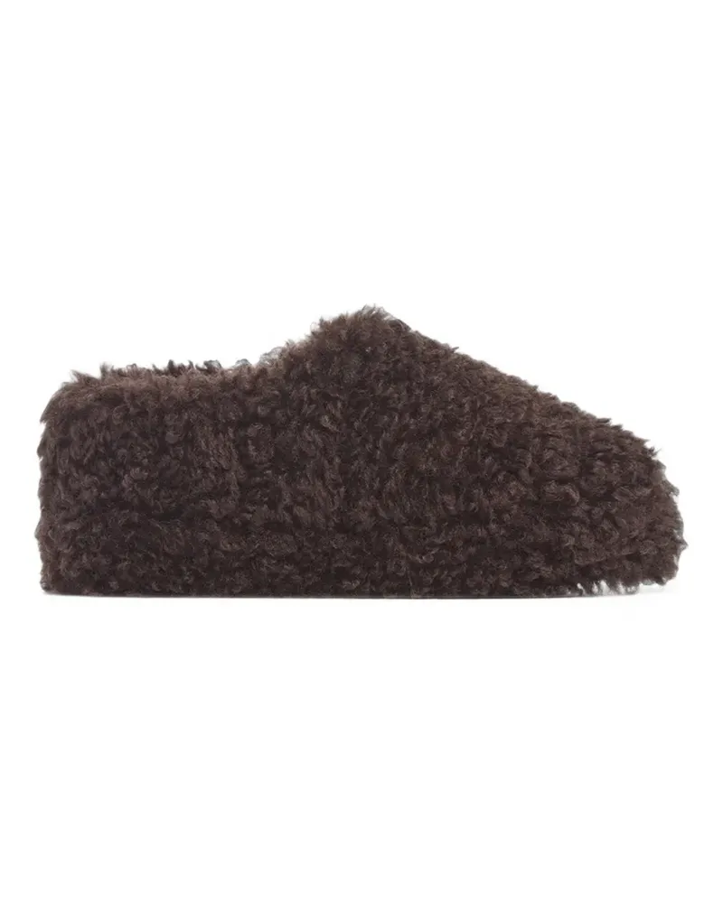 APPARIS Misha Slipper aus Faux Shearling - Braun Braun