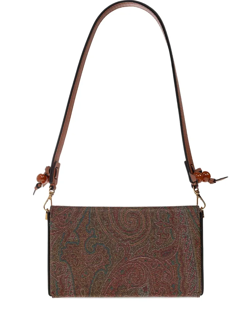 Etro Schultertasche mit Paisleymuster - Rot Rot
