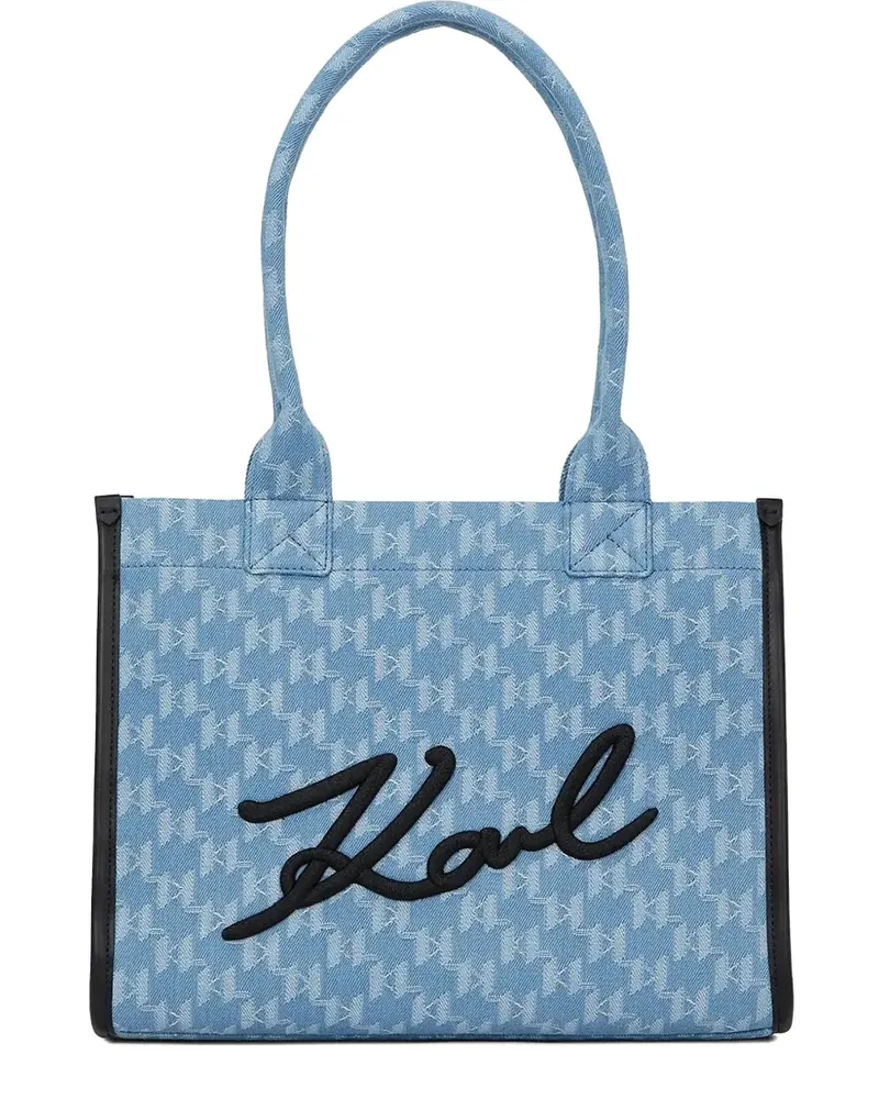 Karl Lagerfeld Mittelgroße K/Skuare Handtasche - Blau Blau