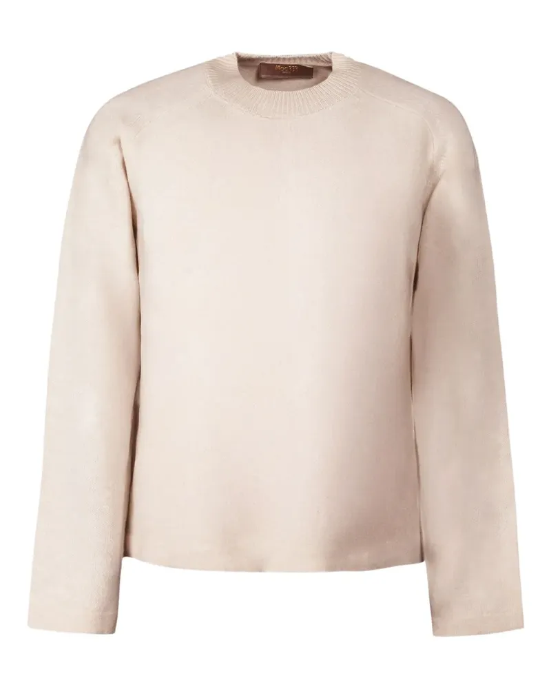 MOORER Linne crew-neck sweater - Nude Nude