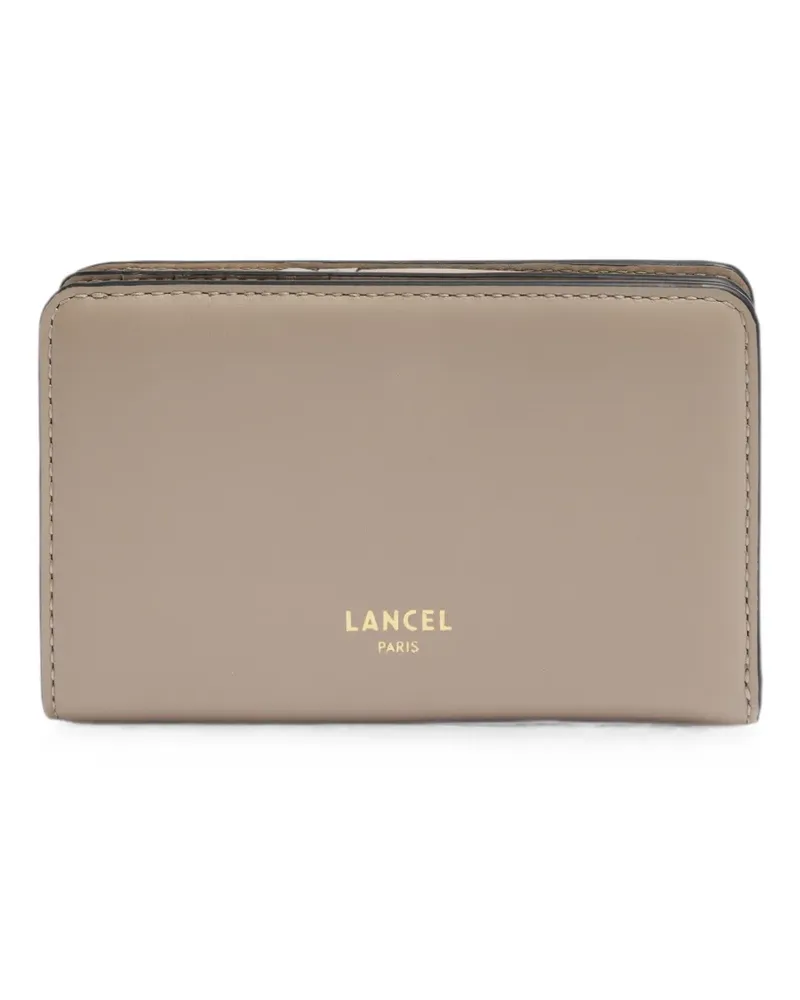 Lancel Origami rectangular wallet - Nude Nude