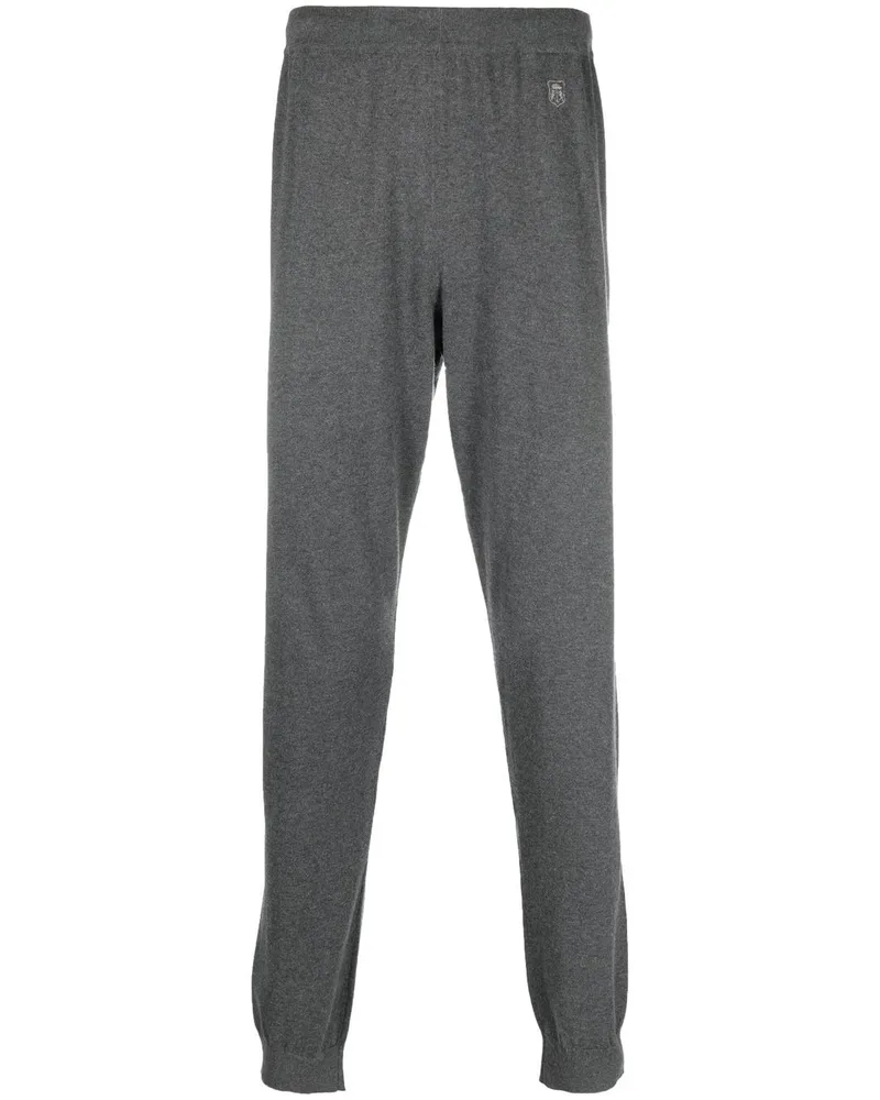 Corneliani Jogginghose aus Strickjersey Grau