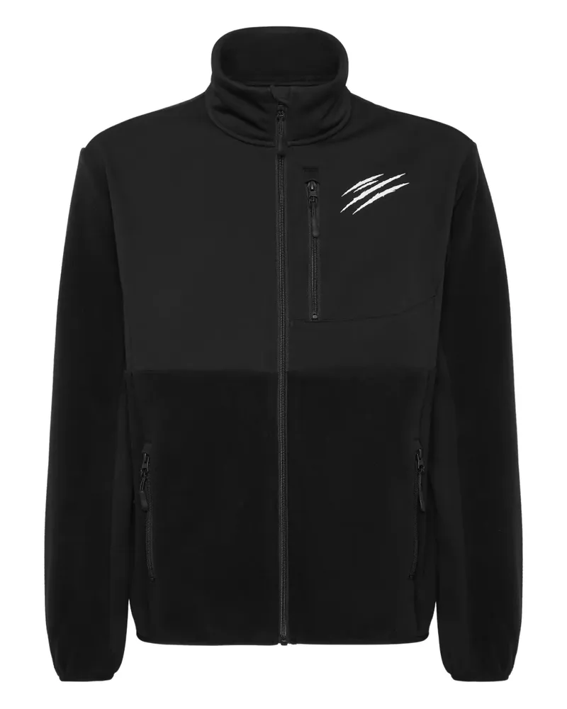 Philipp Plein Jacke mit Einsätzen - Schwarz Schwarz