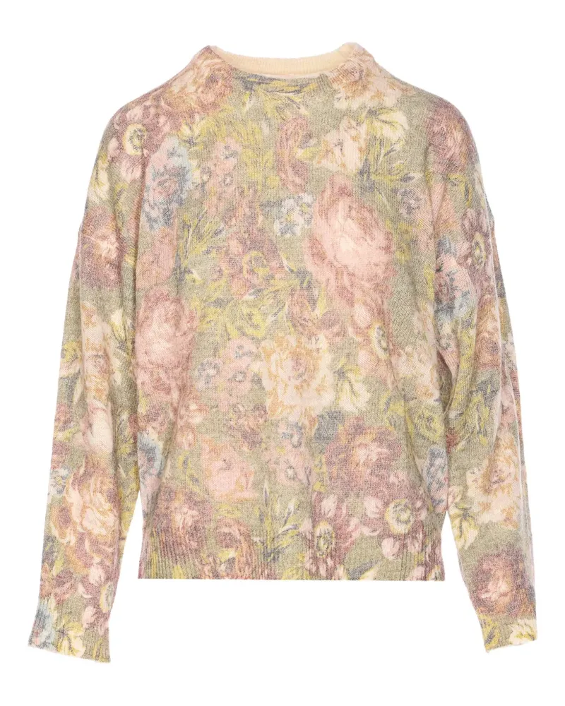 Liu Jo Pullover mit Blumen-Print - Grün Grün