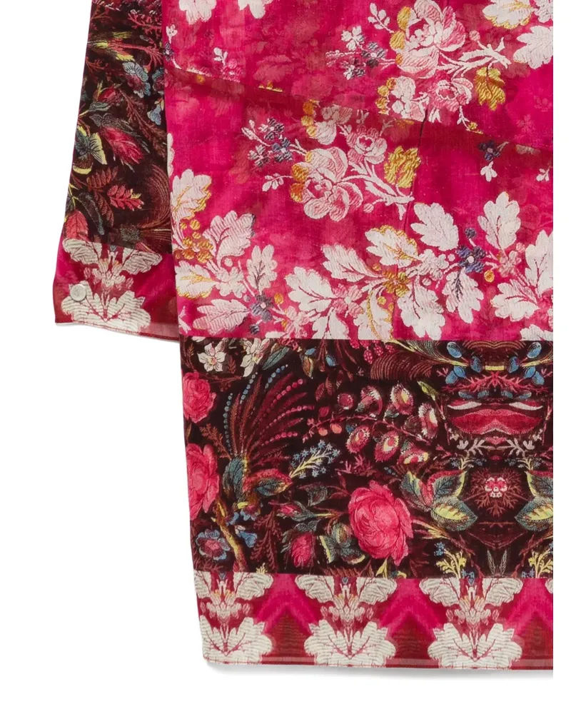 Pierre-Louis Mascia floral-print scarf - Rosa Rosa