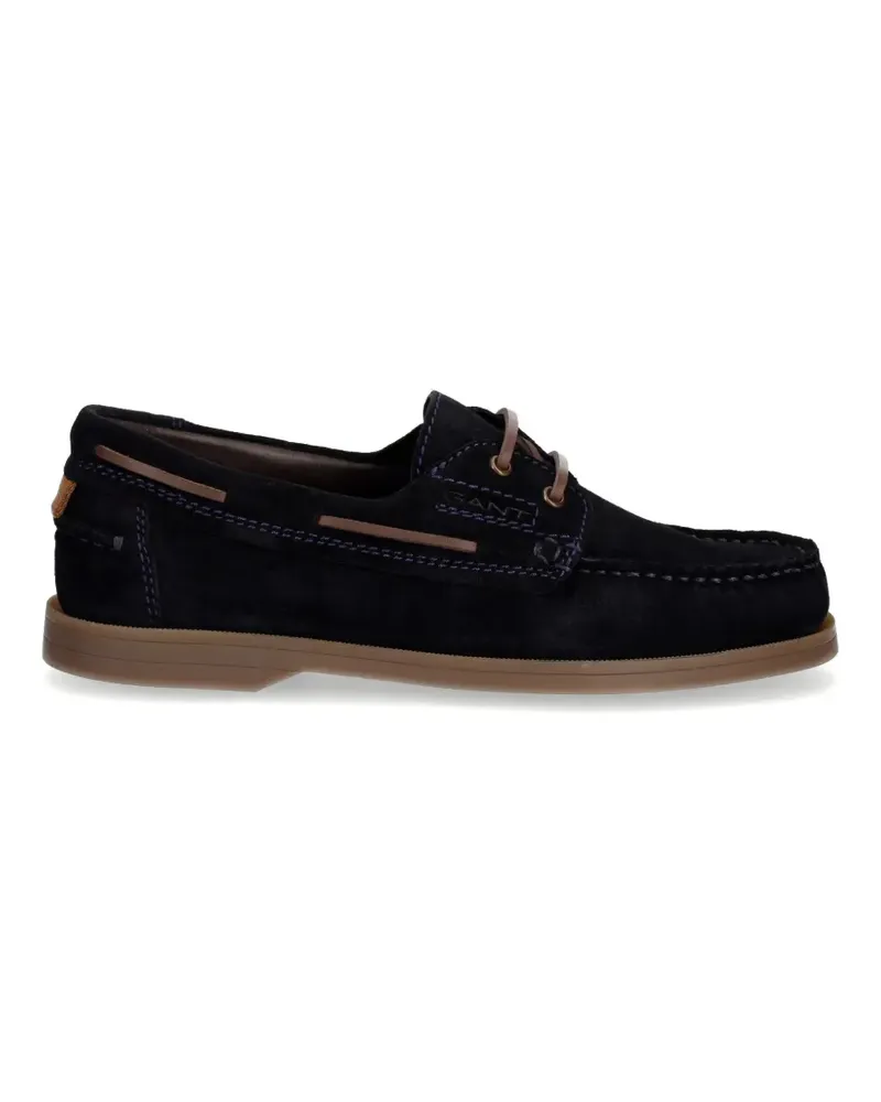 Gant Segelschuhe aus Wildleder - Blau Blau