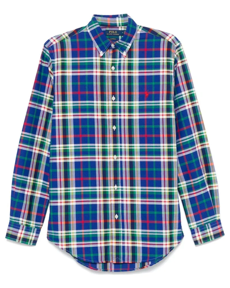 Ralph Lauren Kariertes Hemd - Blau Blau