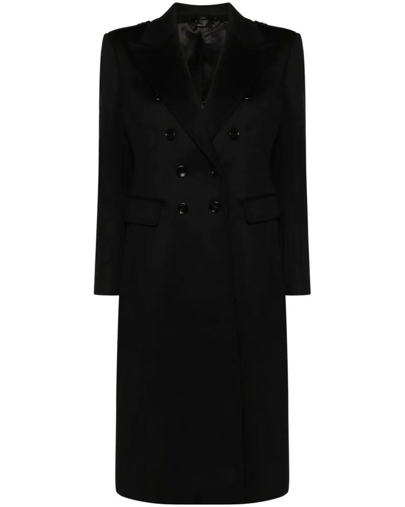 Tom Ford Klassische Cabanjacke - Schwarz Schwarz