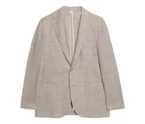 Sakko mit Prince of Wales-Karo - Nude