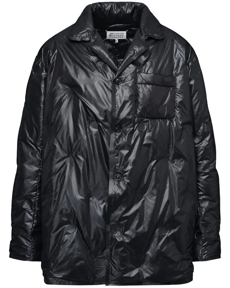 Maison Margiela Gefütterte Jacke - Schwarz Schwarz