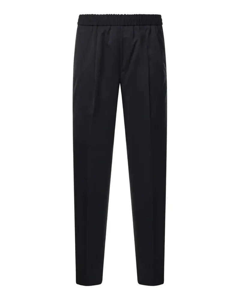 Ermenegildo Zegna Hose mit elastischem Bund - Schwarz Schwarz