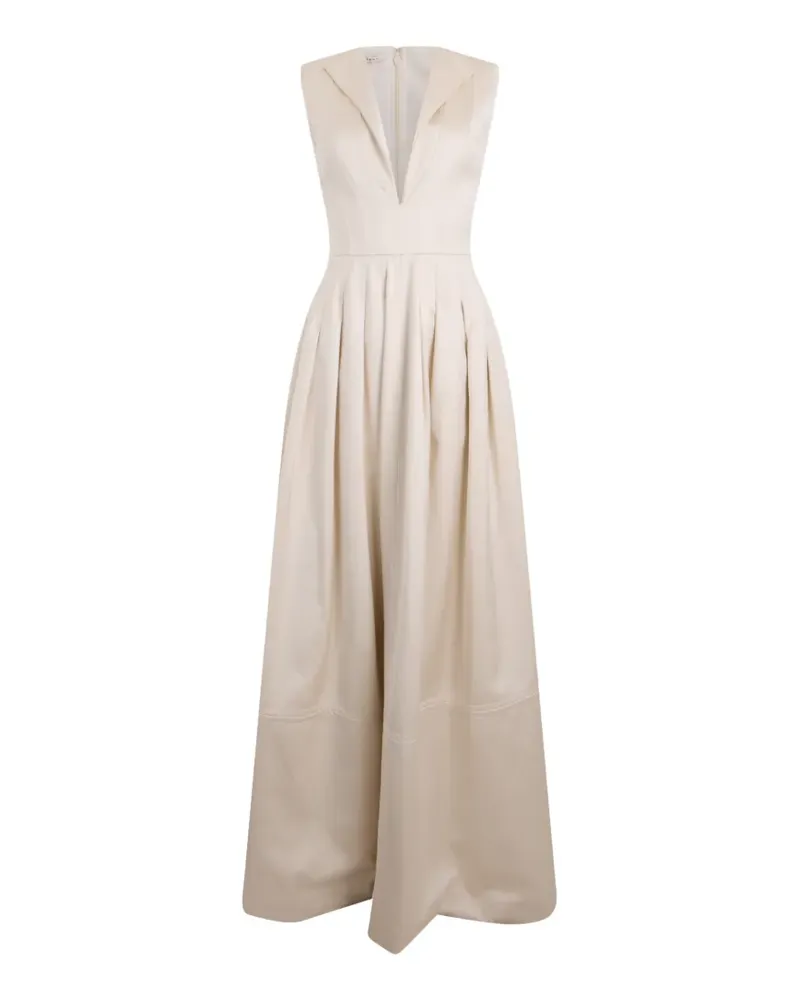 Philosophy Di Lorenzo Serafini sleeveless V-neck dress - Nude Nude