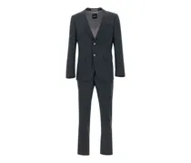 H-Huge two-button peak-lapel suit - Grün