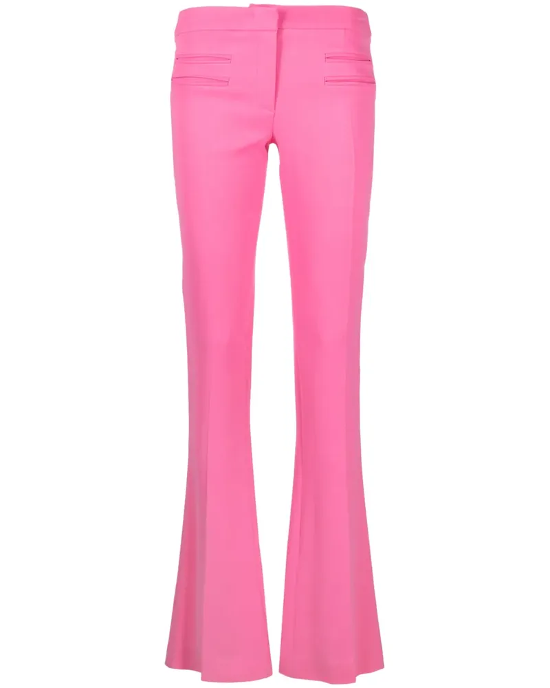 Blumarine Tief sitzende Schlaghose - Rosa Rosa