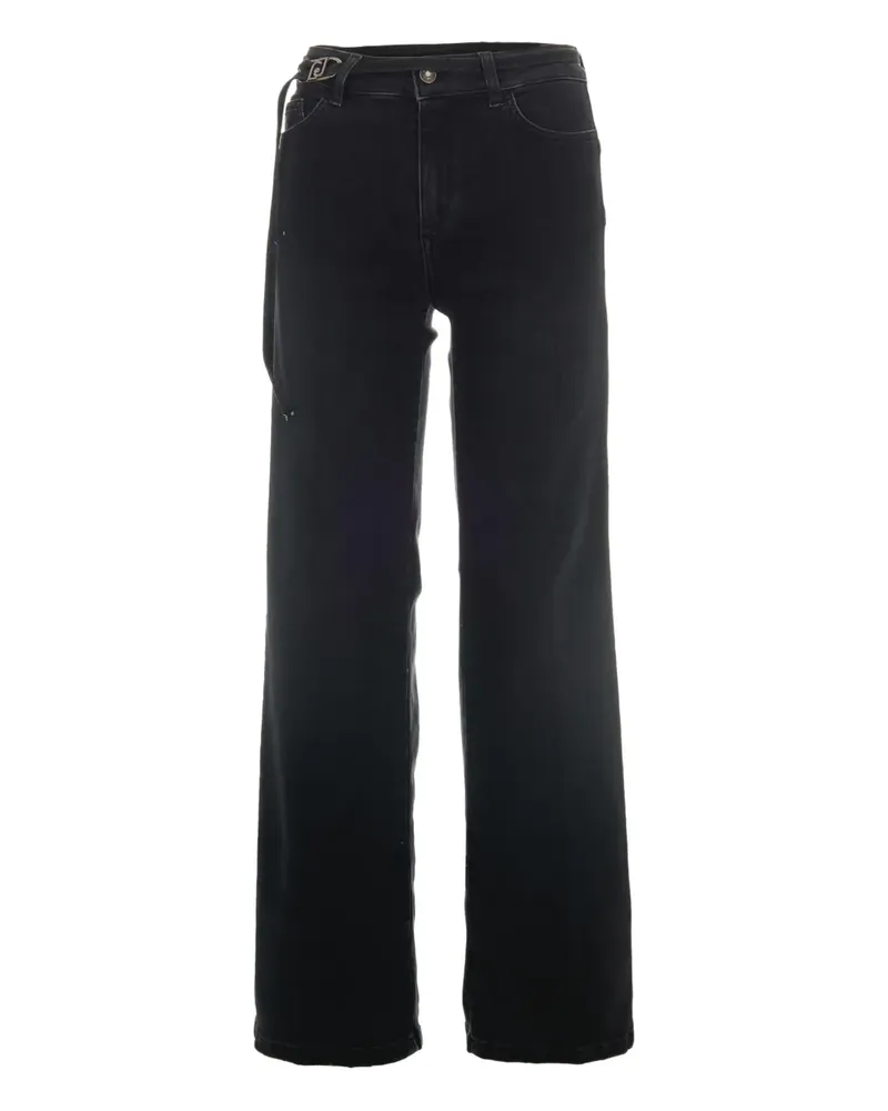Liu Jo Jeans mit Gürtelschlaufe - Schwarz Schwarz