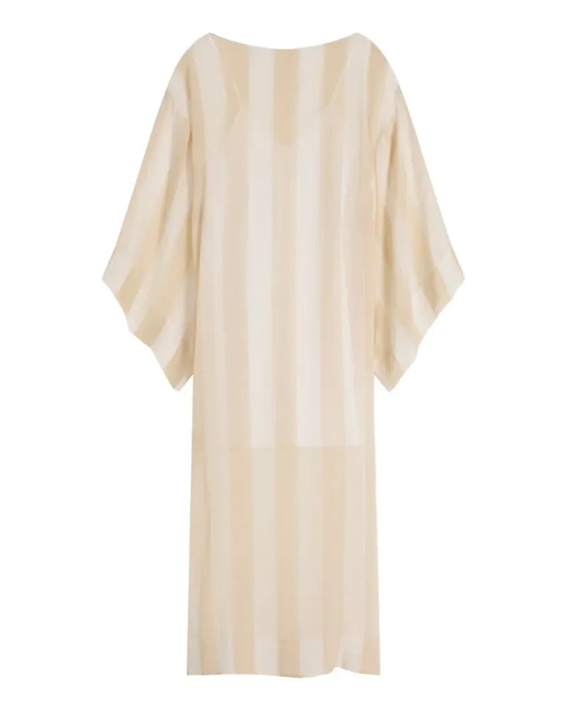 BONDI BORN Capri kimono-sleeve maxi dress - Nude Nude