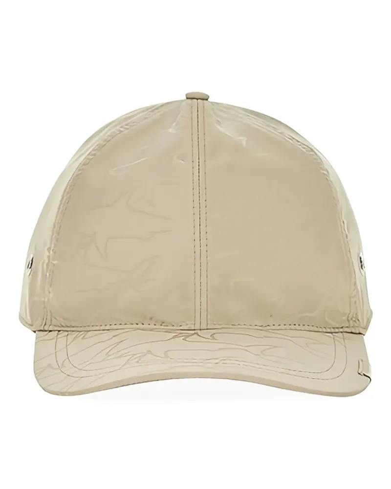 Paul & Shark sharks-print baseball cap - Nude Nude