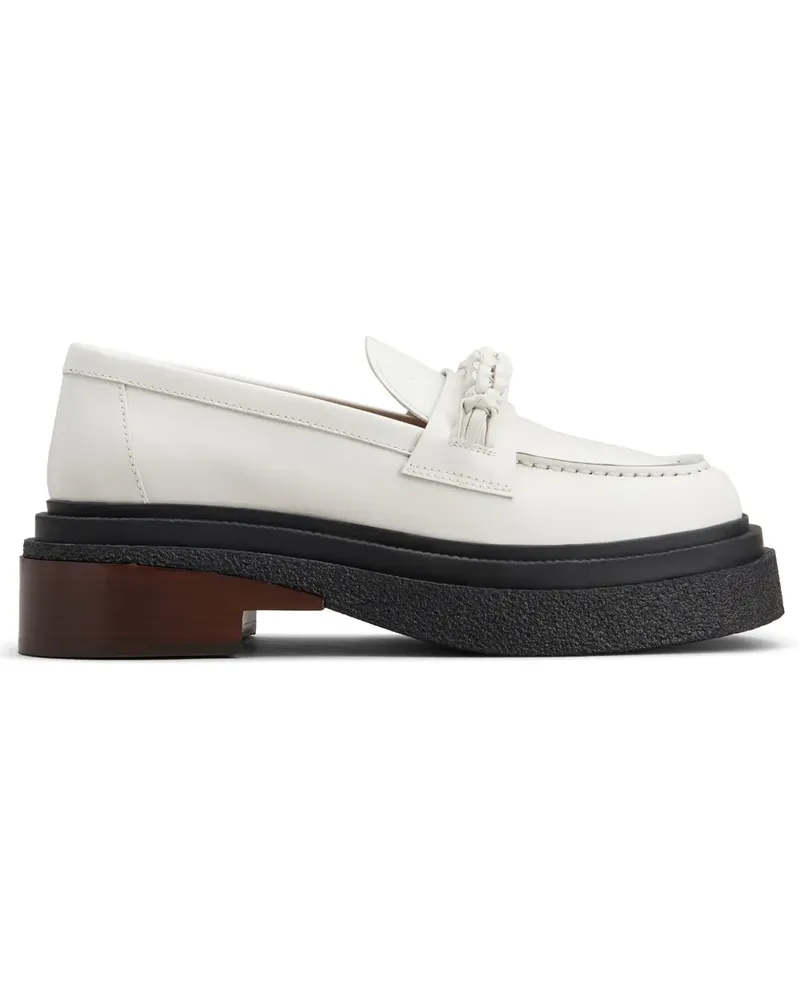 TOD'S Sneakers mit Ziernähten - Weiß Weiß