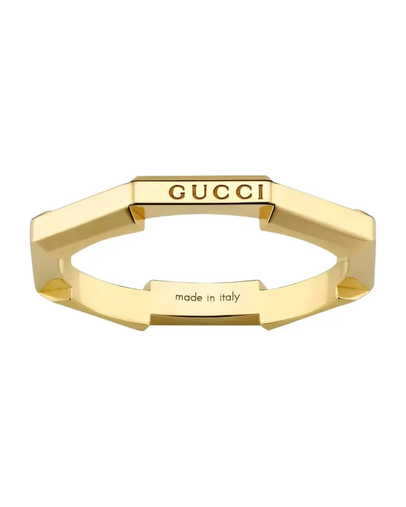 Gucci 18kt Link To Love Gelbgoldring Gold