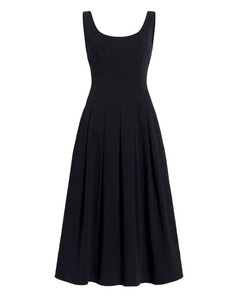 Proenza Schouler Shelby Midikleid - Schwarz Schwarz