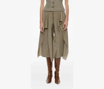 Tropical Hose mit Schlitz - Grün