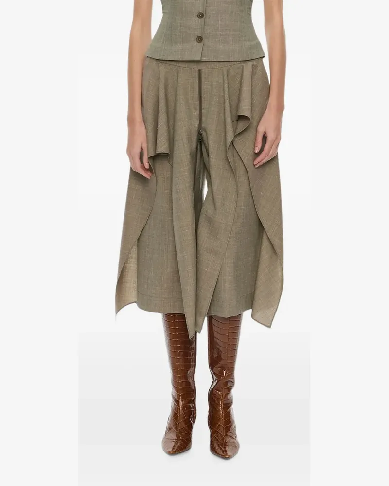 Christopher Esber Tropical Hose mit Schlitz - Grün Grün