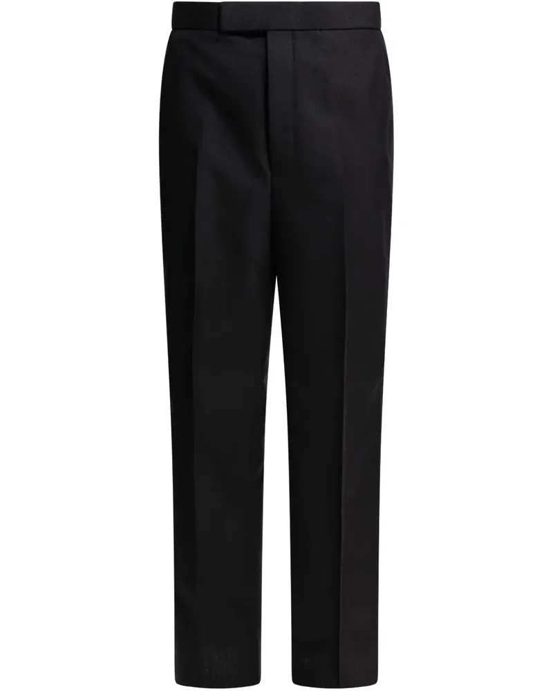 Thom Browne Klassische Bundfaltenhose - Schwarz Schwarz