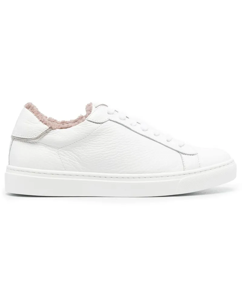 Fabiana Filippi Sneakers mit Schnürung - Weiß Weiß