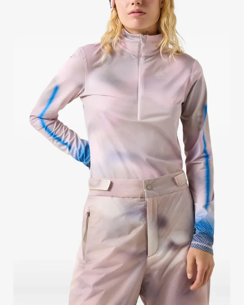 Bogner Fire & Ice First Layer Ilvy Top mit Print - Rosa Rosa