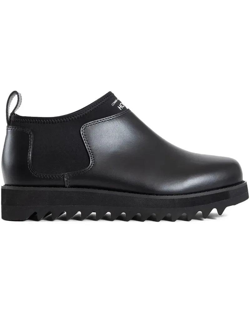Comme des Garçons leather chelsea boots - Schwarz Schwarz