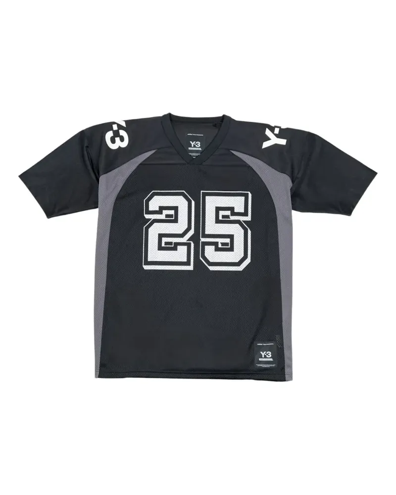 Y-3 x Neighborhood T-Shirt mit Einsätzen - Schwarz Schwarz