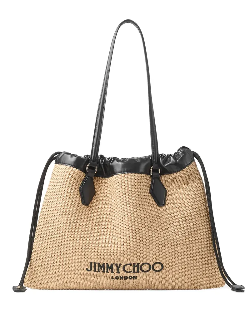 Jimmy Choo Shopper mit Kordelzug - Nude Nude