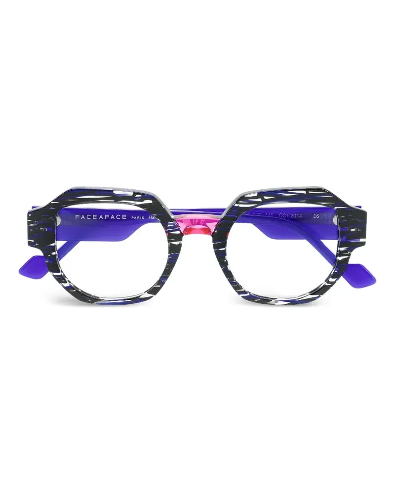 Face à Face Framed 2 Brille mit geometrischem Gestell - Violett Violett