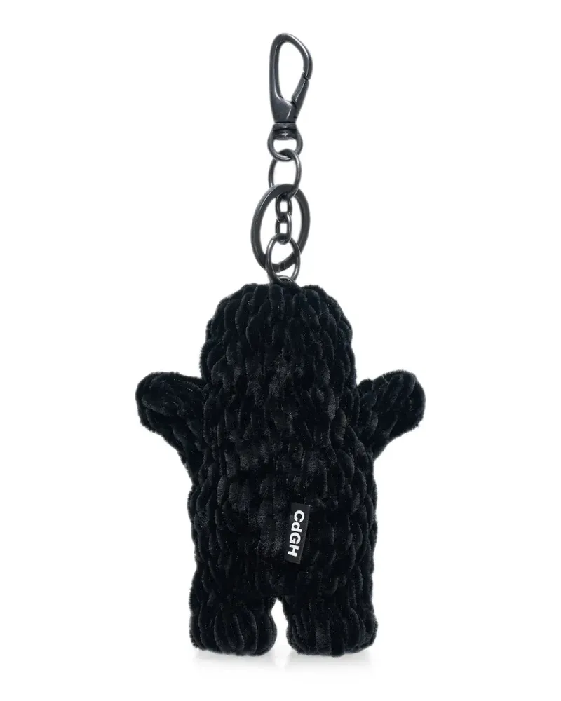 Comme des Garçons x Takuma Fujisaki monster-motif keyring - Schwarz Schwarz